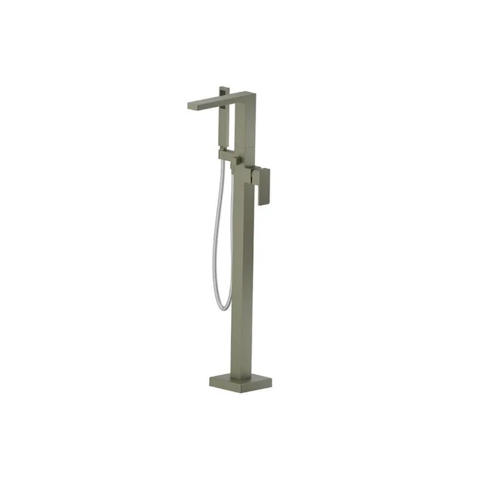 Flusso 196.1165 Freestanding Floor Mount Bathtub/Tub Filler With Hand Shower