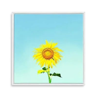 Framed Canvas Wall Art for Living Room, Bedroom Pastel Flower IV Canvas Prints for Home Decoration Ready to Hang – 24×24 inches