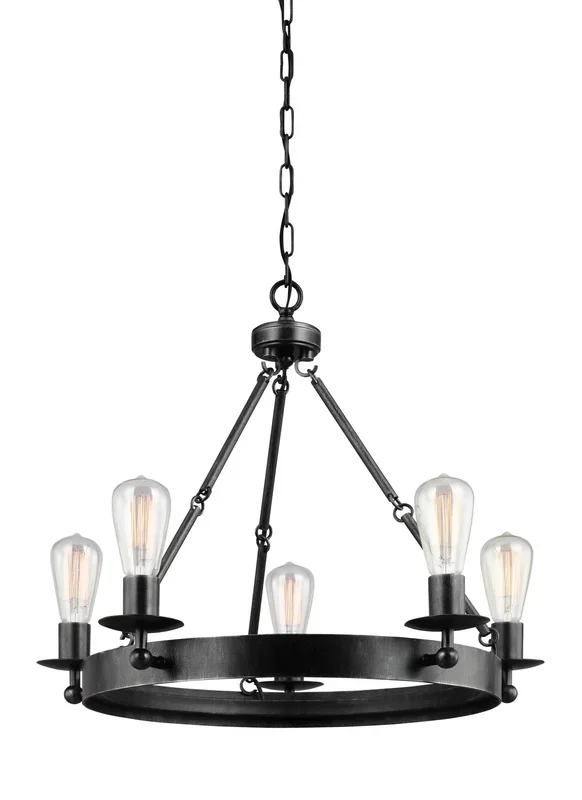 Generation Lighting – 3110205-846 – Five Light Chandelier – Ravenwood Manor – Stardust