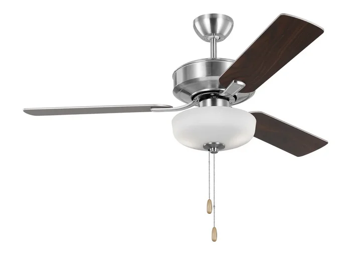 Generation Lighting – 3LD48BSD – 48″ Ceiling Fan – Linden – Brushed Steel