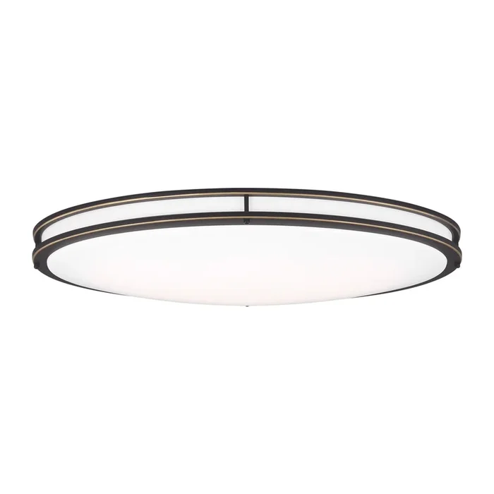 Generation Lighting – 7950893S-71 – LED Flush Mount – Mahone – Antique Bronze