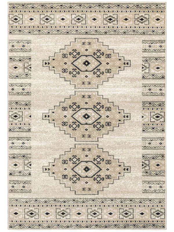Georgia 3’10” x 5’5″ Ivory Rug