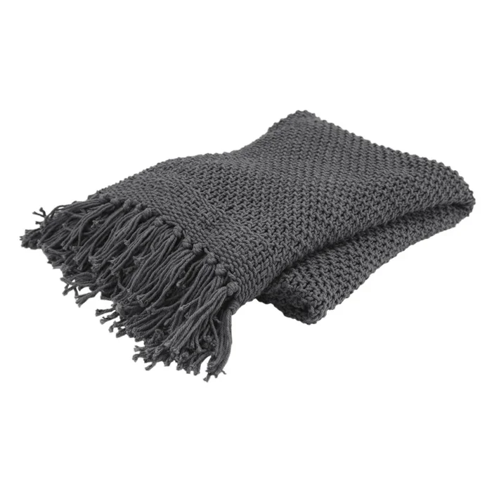 Gray 50″ x 60″ Throw Blanket
