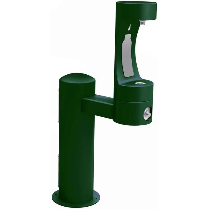 Halsey Taylor 4410BFFRKEVG Outdoor Bottle Filling Station NonFilter FreezeResist Evergreen