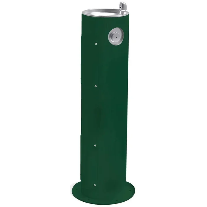 Halsey Taylor Endura II Tubular Outdoor Fountain, Pedestal Non-Filtered Non-Refrigerated, Evergreen 4400EVG