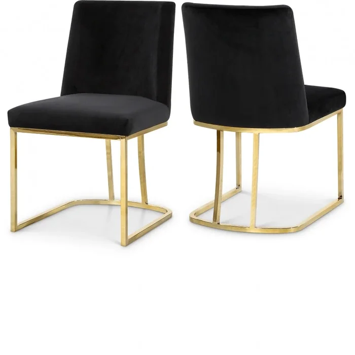 Heidi Velvet Upholstered Dining Chair