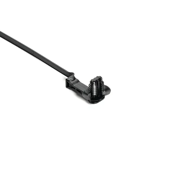HellermannTyton 1-Piece Cable Tie/Fir Tree Mount With Disc 9.3 Inch Long 6.2-13.0mm PA66HIRHS Black 500 Per Carton (157-00221)