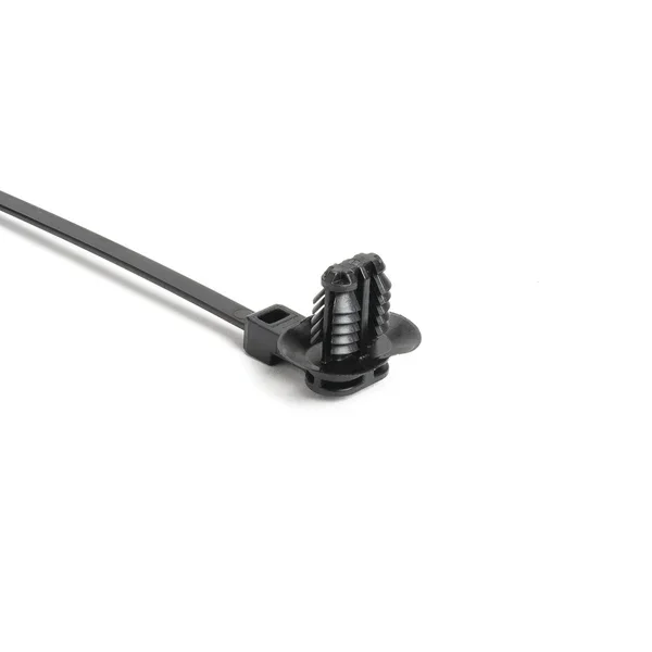 HellermannTyton 1-Piece Cable Tie/Offset Fir Tree With Disc 12.5Mm Offset 8.5 Inch Long 0.24-0.51 Inch Hole PA66HIRHSUV Black (157-00429)