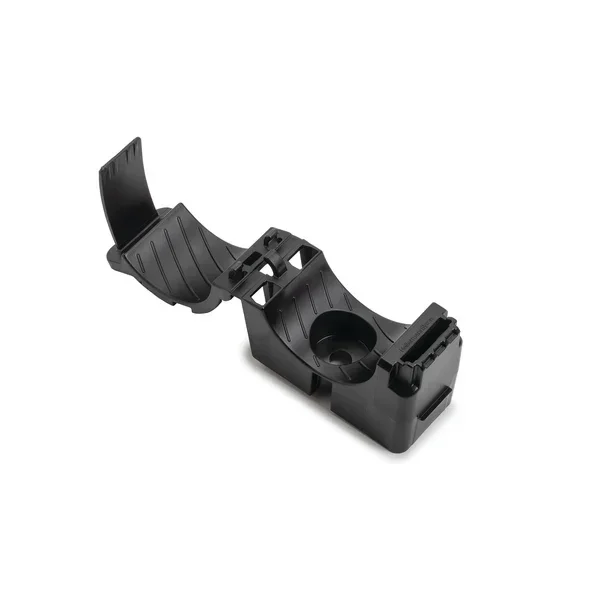 HellermannTyton Bolt Mount Ratchet Clamp For Low Torque 1.42 – 2.0 Inch Bundle 0.41 Inch Hole PA66HIRHSUV Black 150 Per Bag (151-03563)