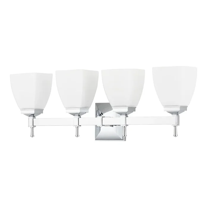 Hudson Valley – Four Light Bath Bracket – Kent – 654PC