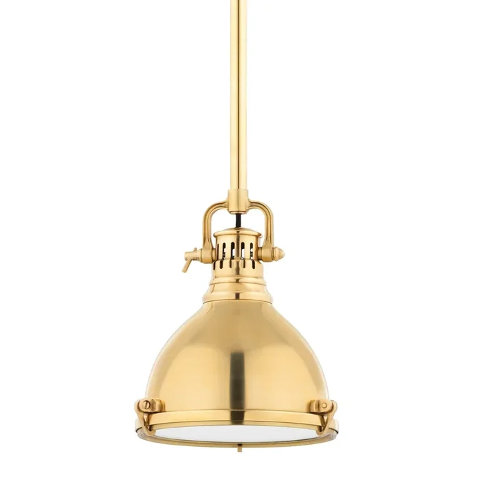 Hudson Valley – One Light Pendant – Pelham