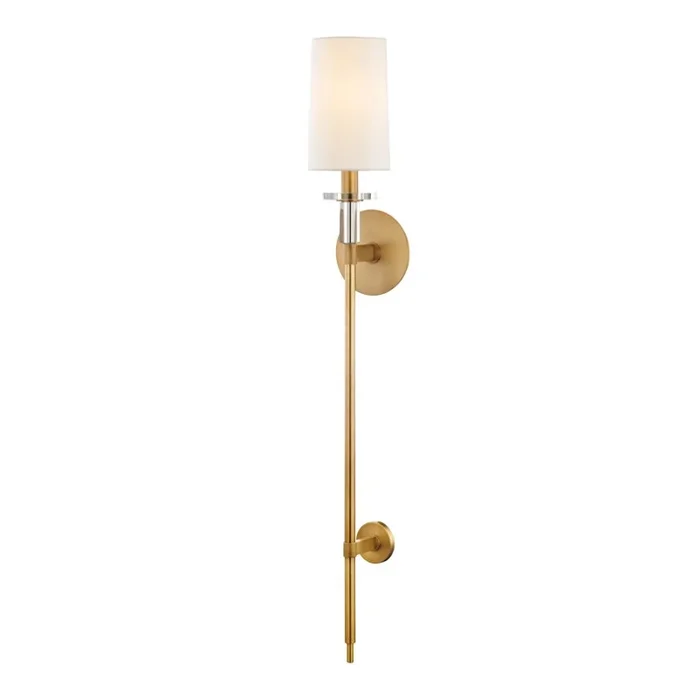 Hudson Valley – One Light Wall Sconce – Amherst – 8536AGB