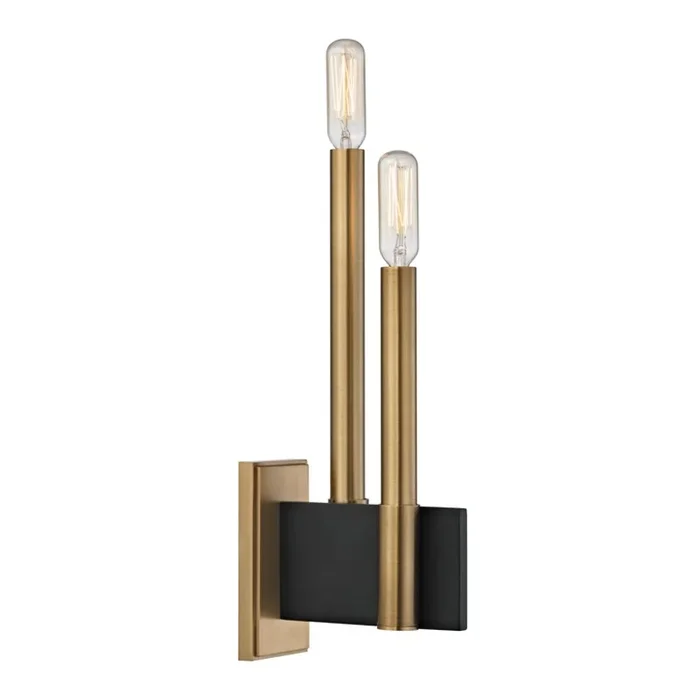 Hudson Valley – Two Light Wall Sconce – Abrams