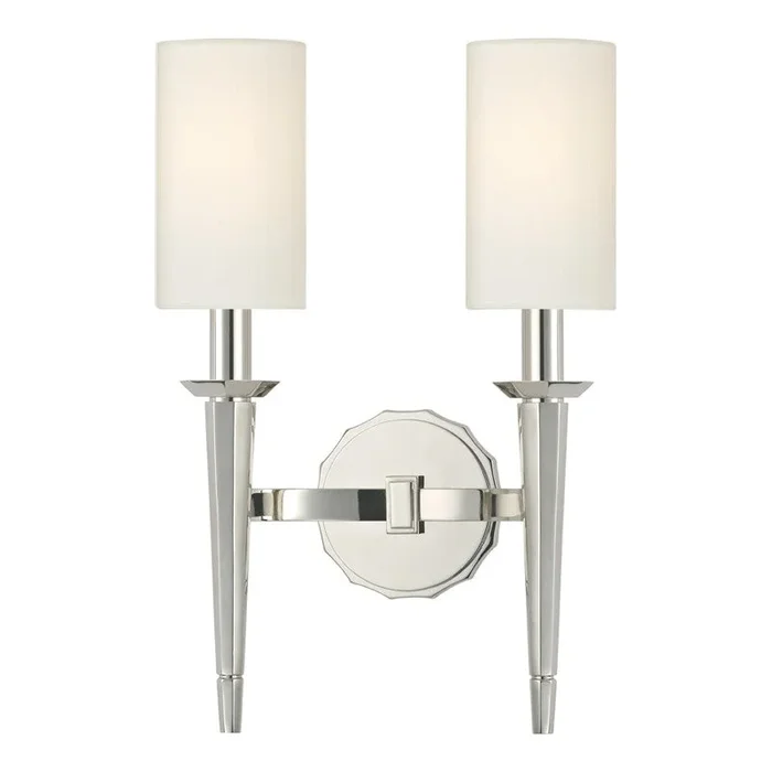 Hudson Valley – Two Light Wall Sconce – Tioga – 8882PN
