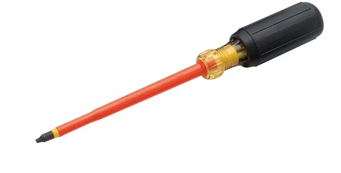 Ideal Square #0 1/4 Inch X 4 Inch Insulated Screwdriver (35-9690)