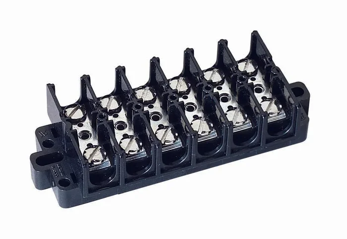 Ideal Terminal Stripped 4-Pole 22-6 AWG (89-504)