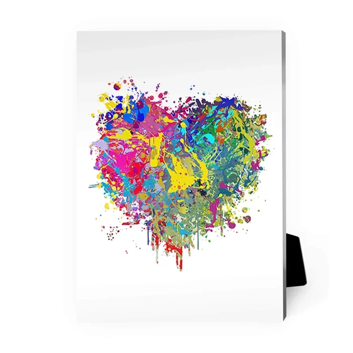 Inked Love Desktop Canvas