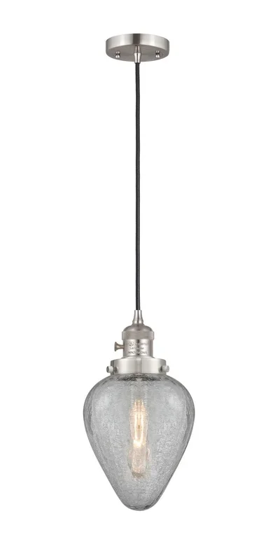 Innovations – 201CSW-SN-G165 – One Light Mini Pendant – Franklin Restoration – Brushed Satin Nickel