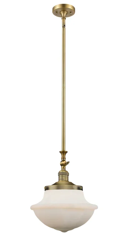 Innovations – 206-BB-G541 – One Light Mini Pendant – Franklin Restoration – Brushed Brass