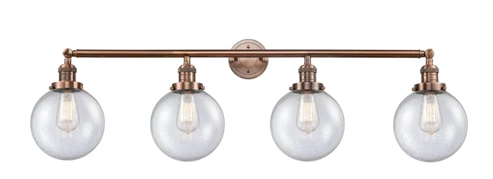Innovations – 215-AC-G204-8-LED – LED Bath Vanity – Franklin Restoration – Antique Copper – 215ACG2048LED