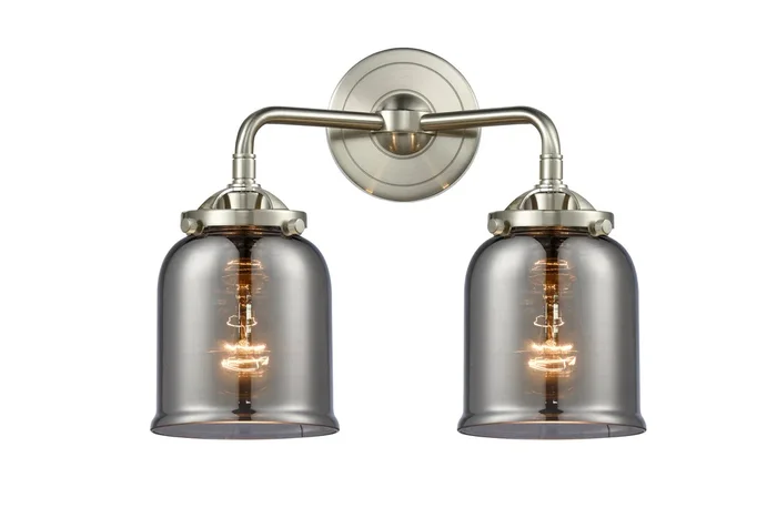 Innovations – 284-2W-SN-G53 – Two Light Bath Vanity – Nouveau – Brushed Satin Nickel – 2842WSNG53