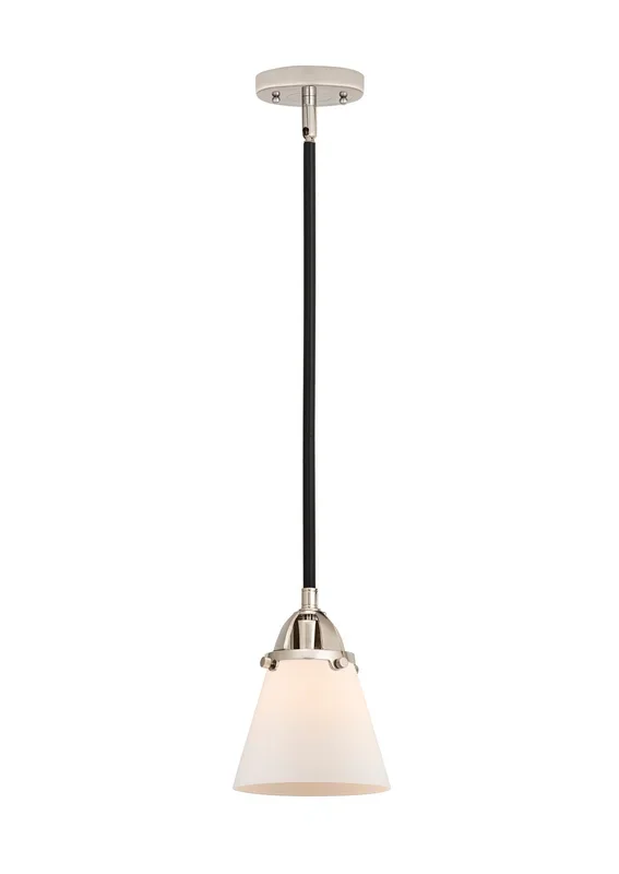 Innovations – 288-1S-BPN-G61 – One Light Mini Pendant – Nouveau 2 – Black Polished Nickel – 2881SBPNG61