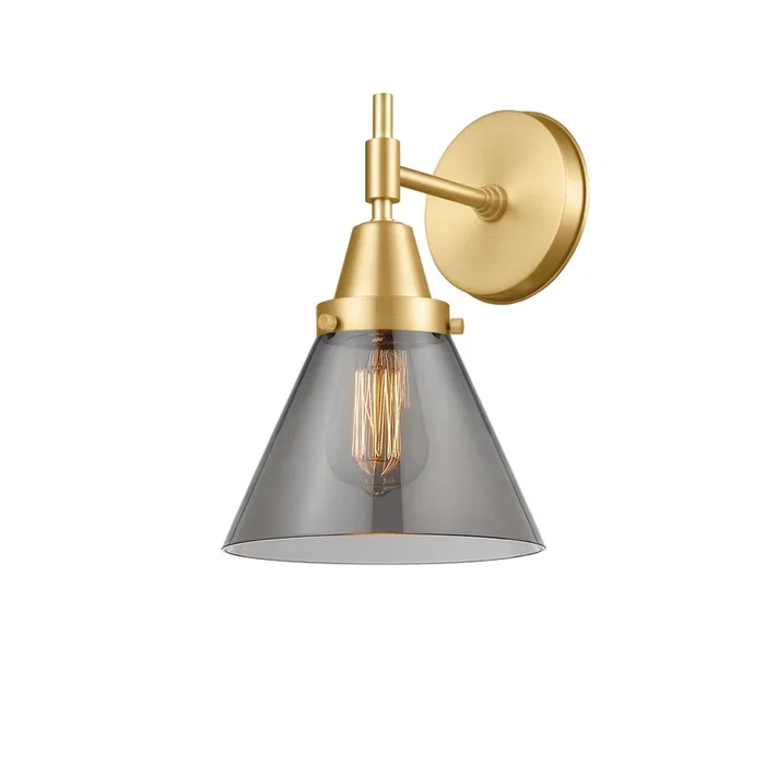 Innovations – 447-1W-SG-G43 – One Light Wall Sconce – Caden – Satin Gold – 4471WSGG43
