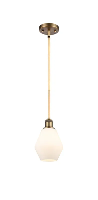 Innovations – 516-1S-BB-G651-6-LED – LED Mini Pendant – Ballston – Brushed Brass – 5161SBBG6516LED
