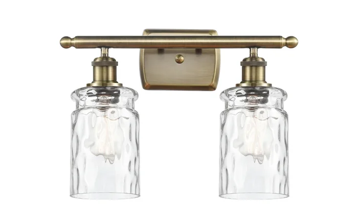 Innovations – 516-2W-AB-G352-LED – LED Bath Vanity – Ballston – Antique Brass – 5162WABG352LED