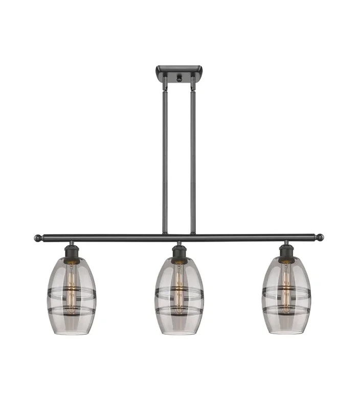 Innovations – 516-3I-OB-G557-6SM – Three Light Island Pendant – Ballston – Oil Rubbed Bronze – 5163IOBG5576SM