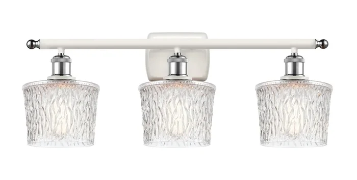 Innovations – 516-3W-WPC-G402-LED – LED Bath Vanity – Ballston – White Polished Chrome – 5163WWPCG402LED