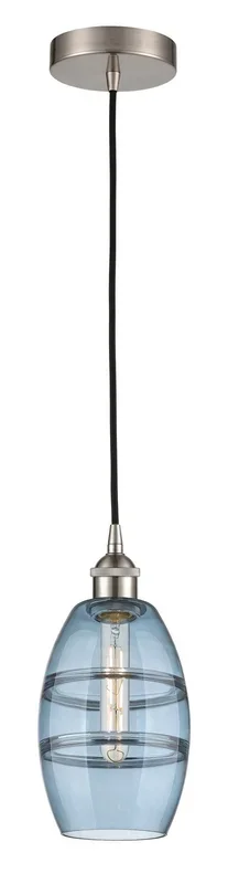Innovations – 616-1P-SN-G557-6BL – One Light Mini Pendant – Edison – Brushed Satin Nickel – 6161PSNG5576BL