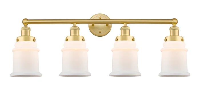 Innovations – 616-4W-SG-G181 – Four Light Bath Vanity – Edison – Satin Gold – 6164WSGG181