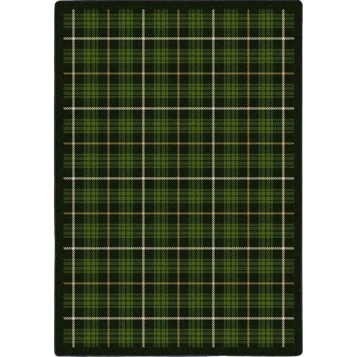 Joy Carpets Kaleidoscope Bit O’ Scotch 7’8 x 10’9 Area Rug in Color Pine