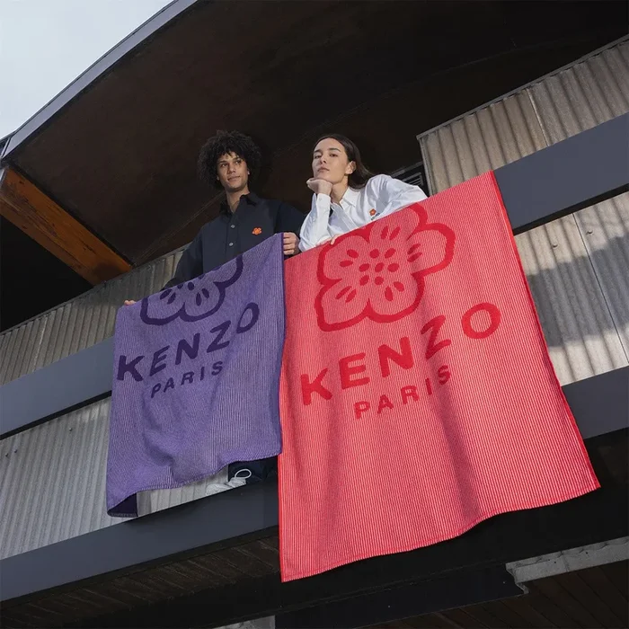 K Hanko Jacquard Beach Towel – Foutas by Yves Delorme