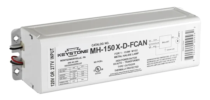 Keystone 150W M102 Metal Halide FCan Ballast Kit (MH-150X-D-FCAN)