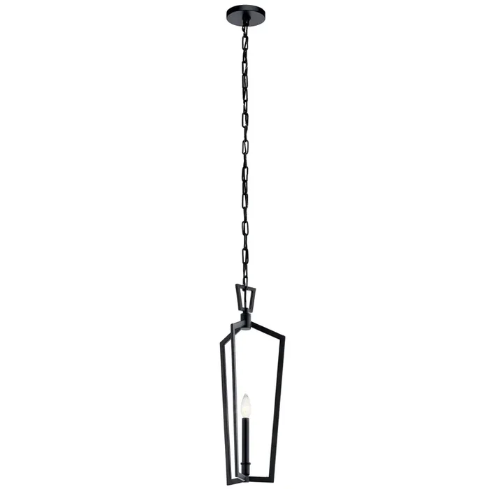 Kichler – 43497BK – One Light Mini Pendant – Abbotswell – Black