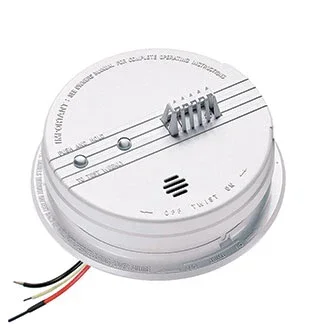 Kidde HD135F 135 Degree Heat Detector 120VAC With 9V Backup (HD135F)