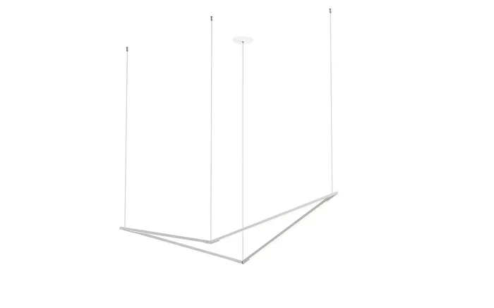 Koncept – ZBP-24-B-SW-SIL-CNP – LED Pendant – Z-Bar Pendant – Silver – ZBP24BSWSILCNP