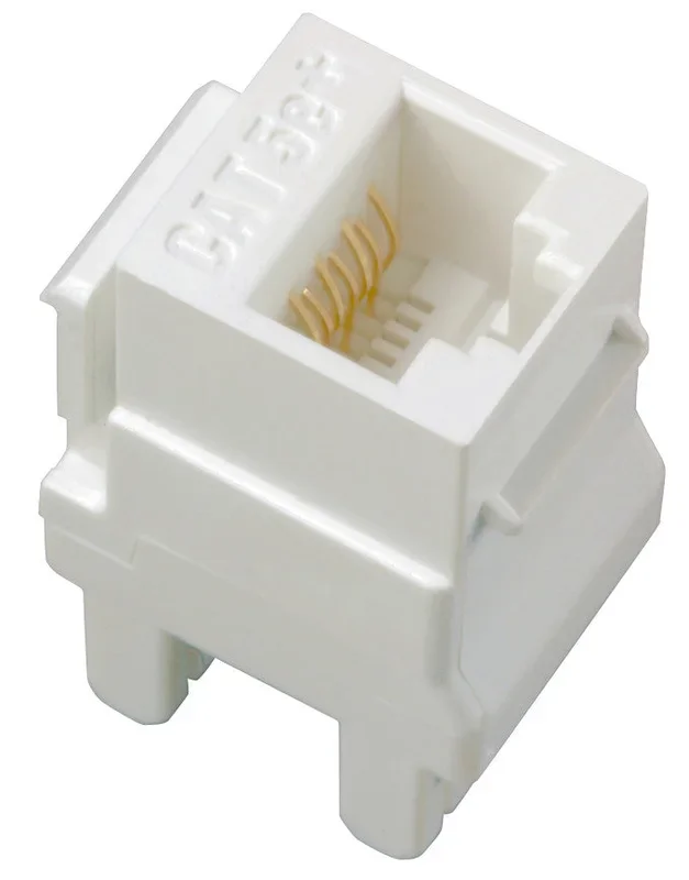 Legrand – AC5ERJ45W5 – Cat 5E Rj45 Data/Phone Insert (5-Pack) – Adorne – White – AC5ERJ45W5
