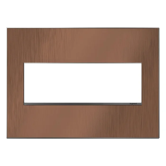 Legrand – AWM3GCU4 – Wall Plate – Adorne – Copper – AWM3GCU4
