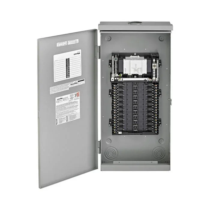 Leviton 20 Space Outdoor Load Center With 150A Main Circuit Breaker (LR215-BDD)