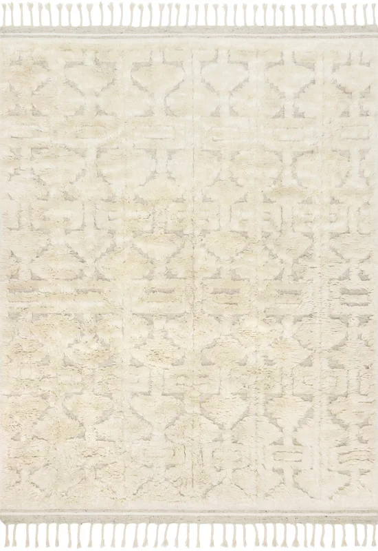 Loloi Rugs Hygge Collection Rug in Oatmeal, Ivory – 8’6″ x 11’6″