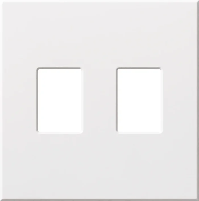Lutron Vareo Wall Plate 2-Gang White (VWP-2-WH)