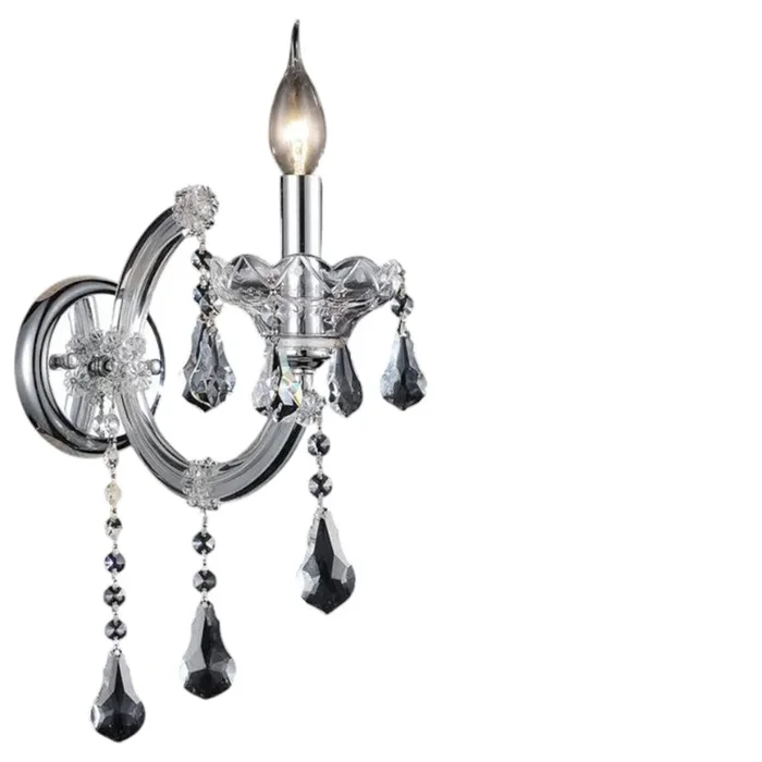 Maria Theresa 1 Light Wall Sconce With Chrome Finish