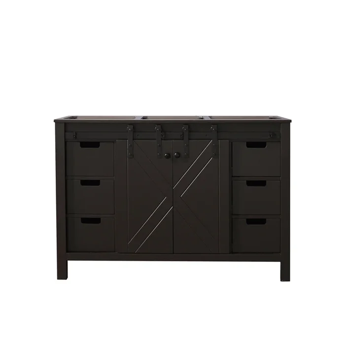 Marsyas 48 in W x 22 in D Brown Bath Vanity
