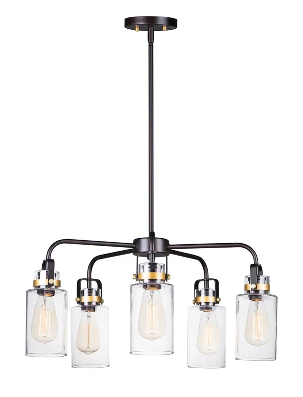 Maxim – Five Light Pendant – Magnolia