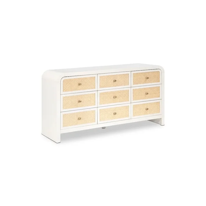 Meridian Furniture Siena White Dresser