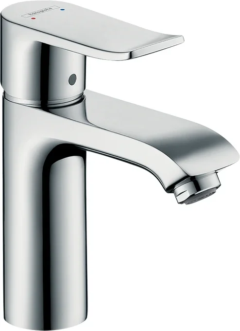 Metris Single-Hole Faucet 110 with Pop-Up Drain, 0.5 GPM
