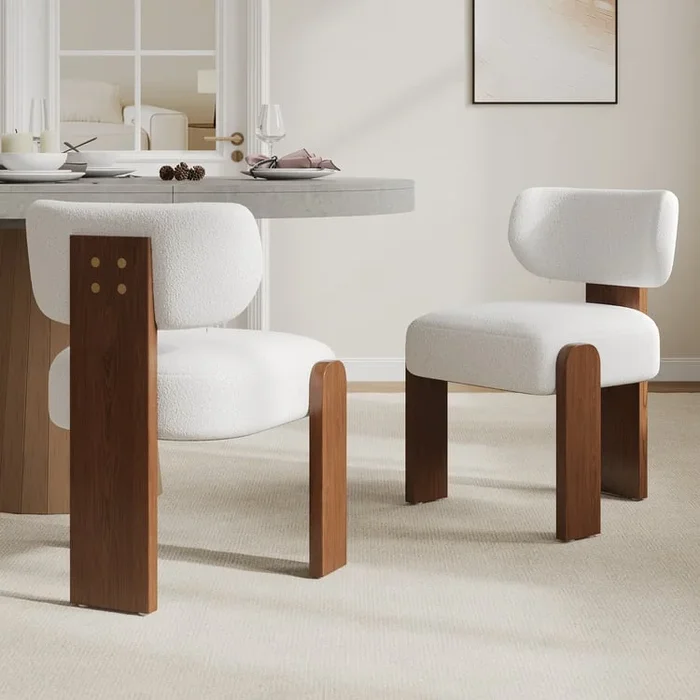 Mid-Century Modern Wood Dining Chairs